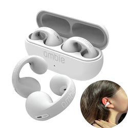 New Trending Earphones For Ambie Sound Earcuffs Headset Earring Wireless Earphones Bluetooth Ear Hook Sport Earbuds Plus